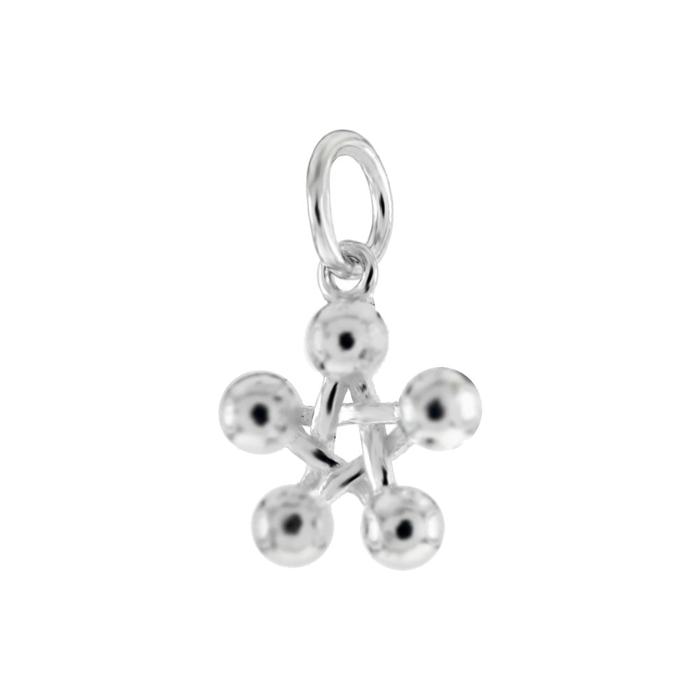 Sterling Silver Star Charm Pendant