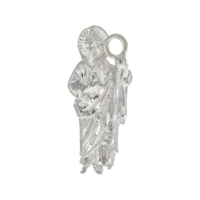 Sterling Silver Saint Jude Thaddeus Pendant - silverdepot