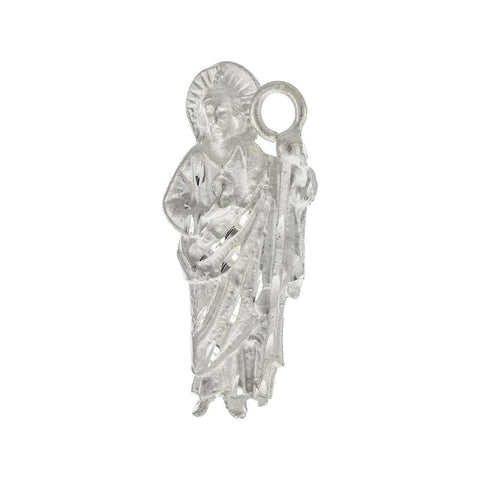 Sterling Silver Saint Jude Thaddeus Pendant