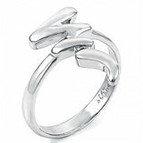 Sterling Silver Stylish Designer Inspired Ring with Ring Width of 19MM