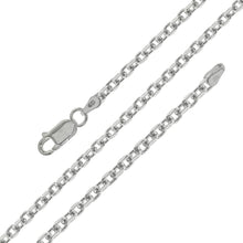 Load image into Gallery viewer, Sterling Silver Italian Diamond cut Anchor Chain