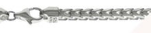 Load image into Gallery viewer, Sterling Silver Italian 3mm Franco Chain