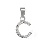 Sterling Silver Small Initial 