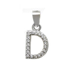 Sterling Silver Small Initial 