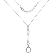 Load image into Gallery viewer, Sterling Silver Italian Fancy Necklace
