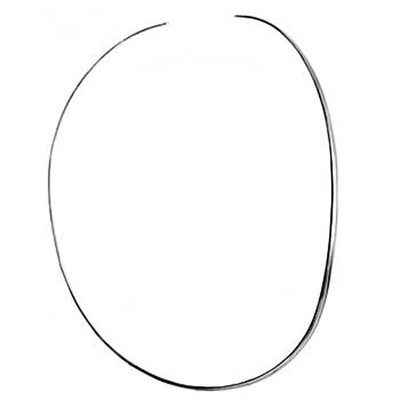 Sterling silver U Shape Choker