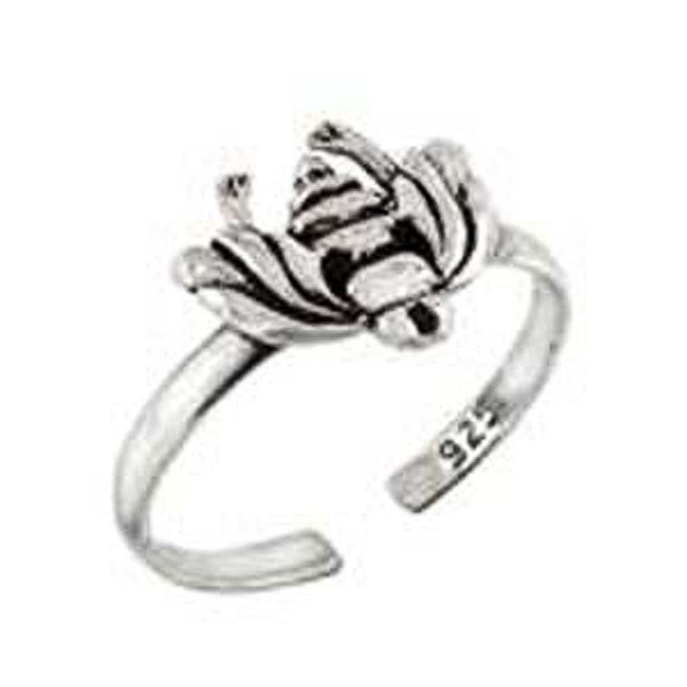 Sterling Silver Bee Toe Ring