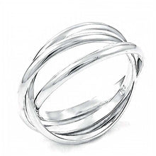 Load image into Gallery viewer, Sterling Silver 2MM Bridal Wedding Triple Band Ring with Ring Width of 1.5MM