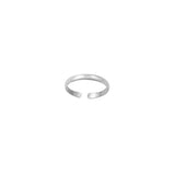 Sterling Silver 3mm Curve Shape Toe Ring